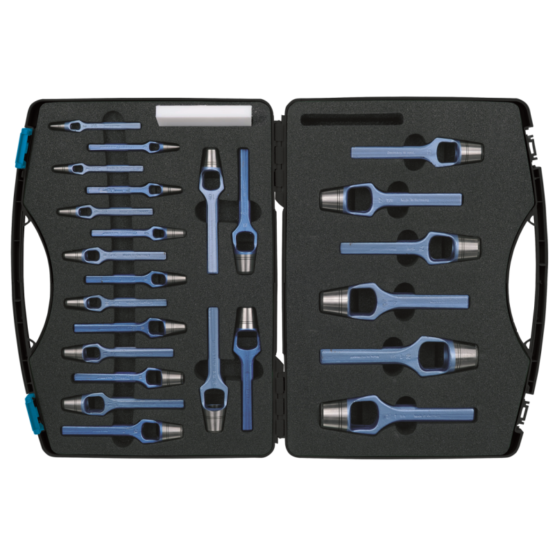 Kukko 25-teiliger Henkellocheisen-Satz ⌀ 2